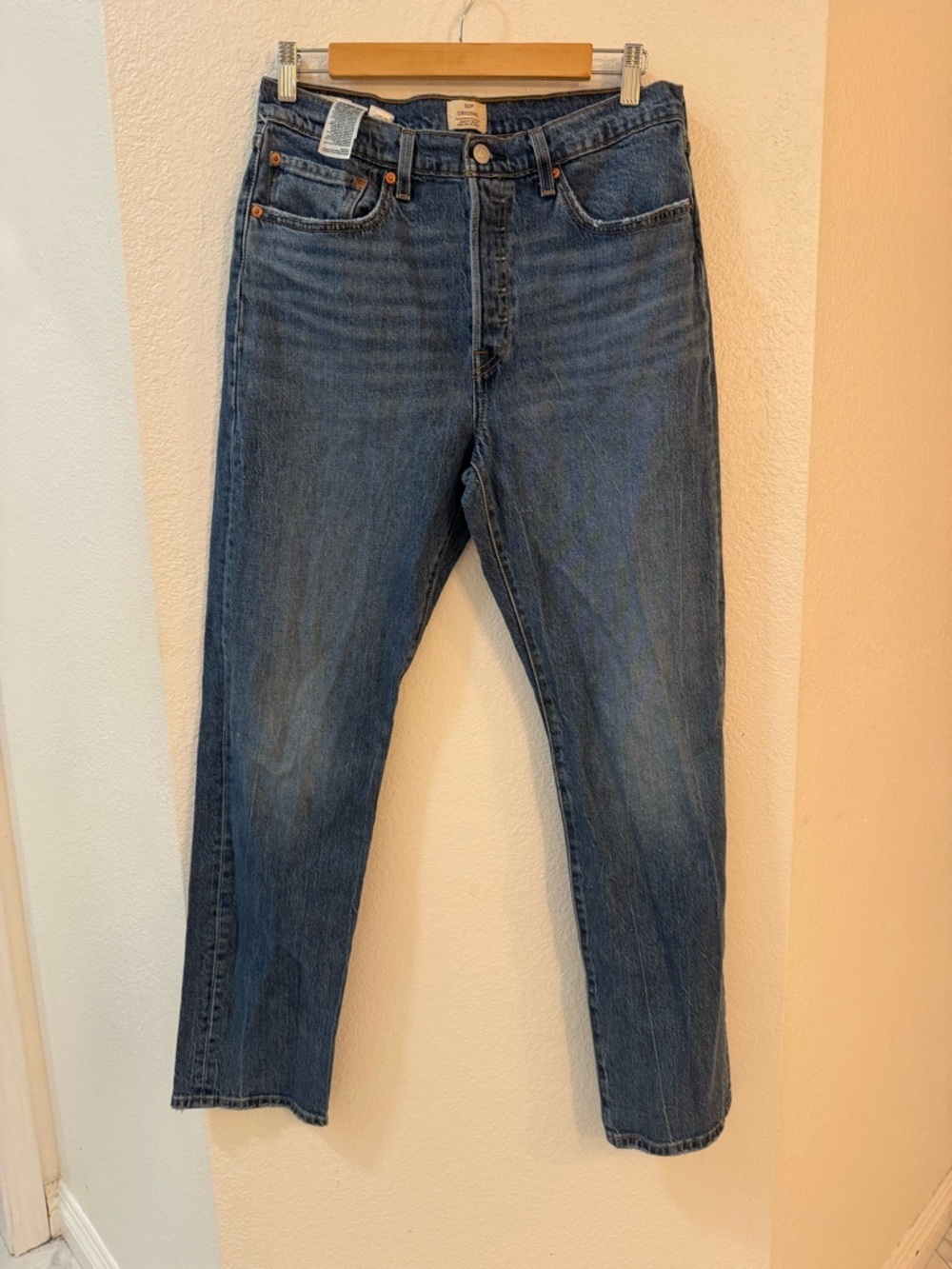 Levi's 501 Original Straight Jeans - Blue Wash